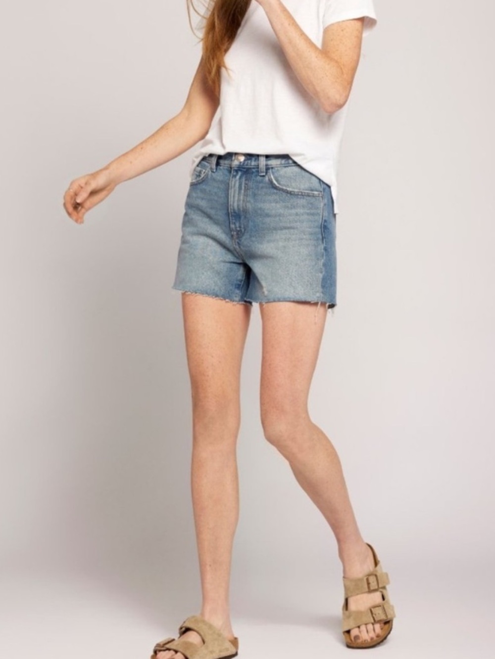 Current Elliott Shorts The Escapade Cutoff Denim